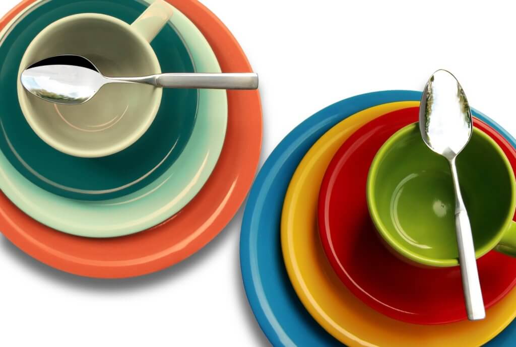 Dishes and kitchen essentials for a new apartment