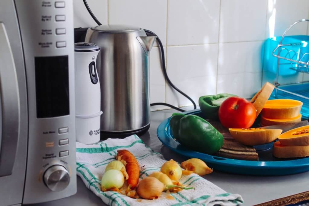 Small kitchen appliances for a new apartment