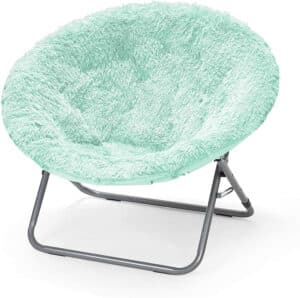 Urban-Shop-Oversized-Mongolian-Faux-Fur-Saucer-Chair